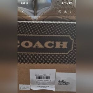 Coach Green Multi Athletic Sneakers
